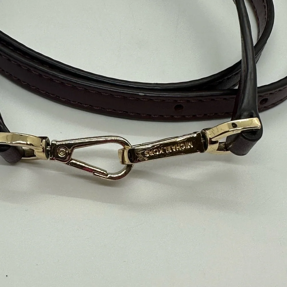 Michael Kors Burgundy Crossbody Bag - Picture 11 of 14